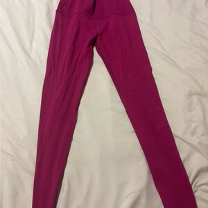 Lululemon Magenta Leggings
